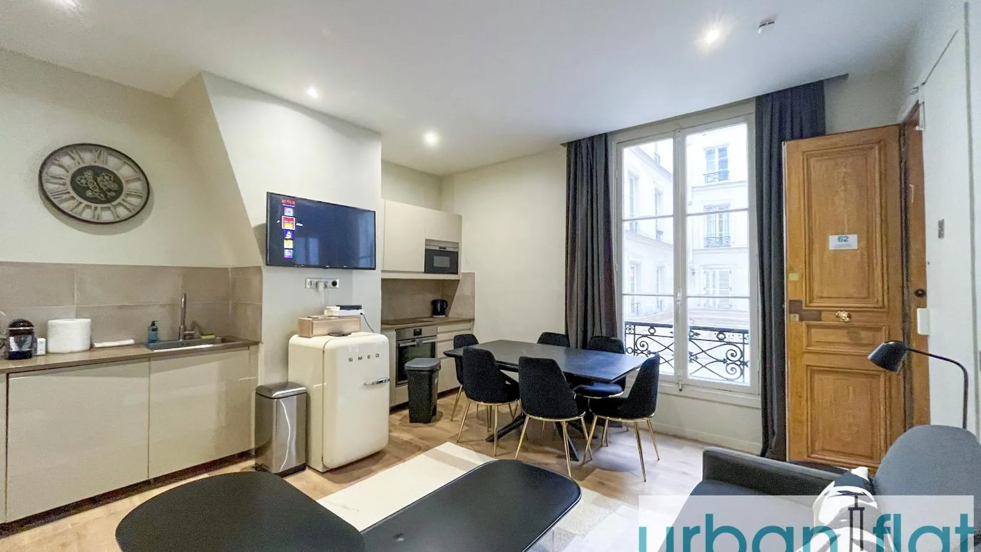 Urban Flat 62 - Beautiful Apartment Mermoz Champs-Elysees Paris